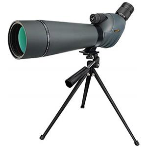 Svbony SV411 Doppio Fuoco Cannocchiale 20-60x80 con Treppiede, Prism porro Ottica FMC, Impermeabile Angolato Telescopio Spotting Scope for Birdwatching, Animali selvatici