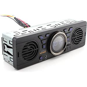 HUIOP Autoradio elettrica,12,0 V Scheda di memoria digitale sicura per auto Audio MP3 Autoradio elettrica con altoparlante Altoparlante host BT Autoradio Autoradio