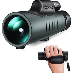 K&F Concept Telescopio Monoculare 12*42,HD BAK4 Monocolo Professionale Impermeabile IP68 con Clip per Cellulare, Canocchiale Monoculare per Bird Watching, Caccia,Campeggio,Viaggio, Partite di Calcio