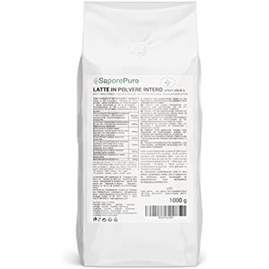 SaporePuro LATTE IN POLVERE INTERO ideale per dolci e gelato 1 KG