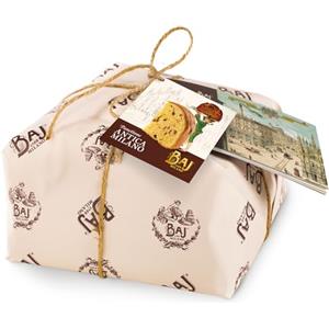 BAJ 1768 - Panettone Baj Antica Milano 2 kg - Per famiglie ed eventi fino a 20 persone - Con libretto sulla storia del Marchio Baj - Incartato a mano con libretto torico.