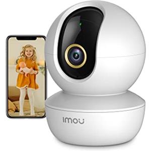 Imou 1440P Telecamera WiFi Interno Videocamera Sorveglianza Interno WiFi 2K+, Rilevamento Umano, Tracciamento del Movimento, Audio Bidirezionale, Rotazione a 360° Compatibile con Alexa Ranger SE