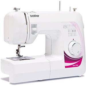 Brother XN1700 Macchina da Cucire, con portarocchetto Superiore, 17 programmi di Cucitura