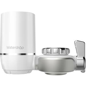 Waterdrop WD-FC-01 Filtro Acqua Rubinetto, Rimuove Cloro, Piombo, Fluoruro e Altro-Adatto a Rubinetti Standard, NSF Certificato (1 Filtro Incluso)