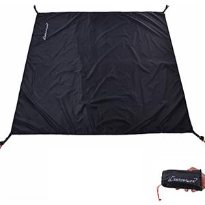 Clostnature Telo per Tenda - Tappeto per Tenda Impermeabile, Campeggio Tarp da 1-6 Persone, Salva Pavimento per Tenda Durevole, Tappetino per Tenda Ultraleggero per Campeggio, Spiaggia