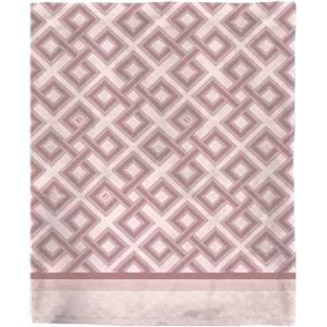 Laura Biagiotti Home Caldo Plaid in Micropile 130x160 - Coperta Invernale in morbido Pile Aralia Rosa