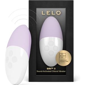 LELO SIRI 3 Vibratore Attivato dal Suono con Tecnologia SoundSense e 8 Modalità di Piacere, Vibratore per Donna Clitoride (Calm Lavander)