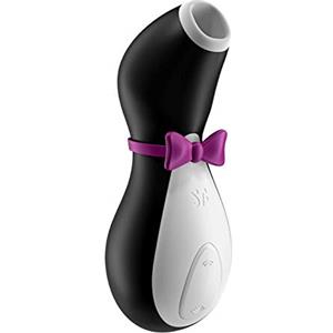 Satisfyer Vibratore a onde di pressione Satisfyer Pro Penguin Next Generation, ventosa per clitoride con 11 modalità di vibrazione, vibratore da posare con tecnologia a batteria, impermeabile (IPX7)