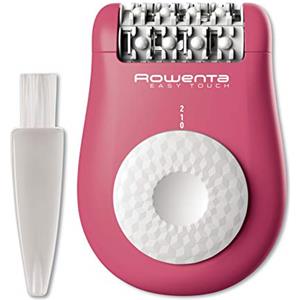 Rowenta EP1110 Easy Touch, Epilatore Elettrico Delicato, 24 Pinzette, 2 Velocità, Rosa