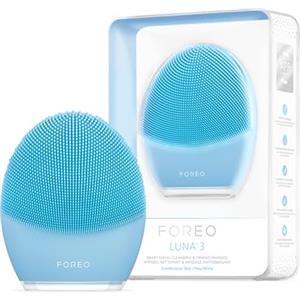 Foreo Luna 3 Pelle Mista, Spazzola Pulizia Viso, Massaggio Viso Hi-Tech Rassodante, Ultraigienico, Esfoliante Viso da Viaggio, Testina in Silicone per Una Pelle Pulita, Collegabile all'App