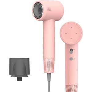 AINA phon capelli,asciugacapelli professionale per donne con capelli spessi 4C - Motore senza spazzole 110,000RPM, Attacchi magnetici diffusore viaggiare leggeri(Rosa baby)