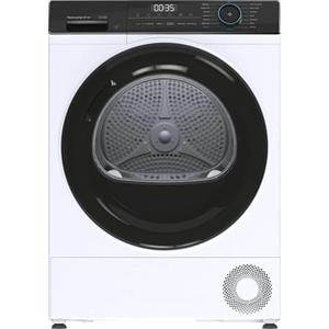 Haier I-Pro Serie 3, HD100-A2939E-IT, Asciugatrice, 10 KG, Classe A ++, 65 dB, Vapore, 15 programmi, Bianco, AxLxP 84,5x59,5x66,5 cm