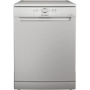 Indesit D2F HK26 S lavastoviglie 60 cm Libera Installazione, 14 Coperti, classe E, 6 programmi, Silver