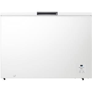 Hisense FC386D4AWLYE - Congelatore a Pozzo 297 L di capacità, Classe E, Silenzioso 40dB, 4 Star, Bianco, 111.4 x 63 x 84.7 cm (LXPXH)