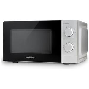 Innoliving Forno a Microonde INN-860 da 20L, 700W, Design Compatto con Funzione Scongelamento e Timer, Facile da Usare, Perfetto per Cucine di Piccole Dimensioni, Design Moderno