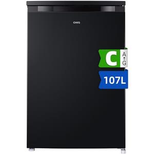 CHiQ frigorifero monoporta CTT107BC,107 L, design elegante. Occupa solo .3 ㎡, spazio di micro-congelamento, scatola multi-funzione, 7 controlli della temperatura, bassa rumorosità, colore: nero