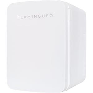 Flamingueo Frigorifero Piccolo - Mini Frigo 10L, 12V/220V, Mini Frigo da Camera, Frigo Piccolo da Ufficio, Funzione Raffreddamento e Riscaldamento