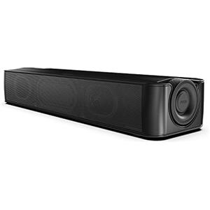 CREATIVE Stage SE Under-Monitor - Soundbar con USB, funzione Digital Audio e Bluetooth 5.3, altoparlanti con funzione Clear Dialog e Surround, alimentazione tramite adattatore