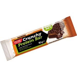 Named Sport Crunchy Protein Bar 40g Choco-Brownie - Barretta Proteica con 32% di Proteine e Copertura di Cioccolato al Latte