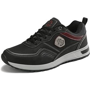 ARRIGO BELLO Sneakers Uomo Scarpe Ginnastica Sportive Running Trekking Mocassini Uomo Estivi all'aperto Respirabile Taglia 41-46(C2 Nero,Taglia_42)