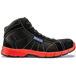 Sparco Scarpe Antinfortunistiche S3 Challenge-H a Stivaletto in Nylon Nere, 47