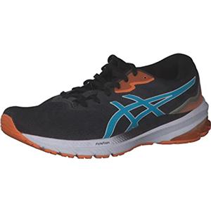 Asics GT-1000 11, Running Shoes Uomo, Black/Island Blue, 42.5 EU