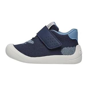 Falcotto Scarpe Primi Passi in Ecopelle e Tessuto, Navy 26