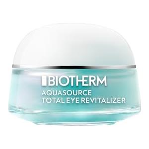 BIOTHERM Aquasource Total Eye Revitelizer, Crema Contorno Occhi, Effetto Ghiaccio, Azione Idratante, Lenitiva e Illuminante, Arricchita con Caffeina e Vitamina C, 15 ml