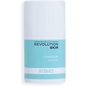 Revolution Skincare London Idratante per il Viso, per Pelli Secche e Ruvide, Contiene Vitamina E e B3, Vegano e Cruelty-Free, 50ml