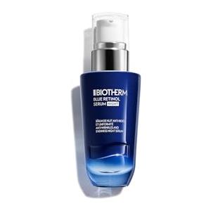 BIOTHERM Blue Retinol Night Serum, Siero Notte Anti-Rughe e Uniformante, Per Tutti i Tipi di Pelle, Pelle Luminosa e Levigata, Con Life Plankton e Retinolo Puro, Formula Vegana, 30 ml