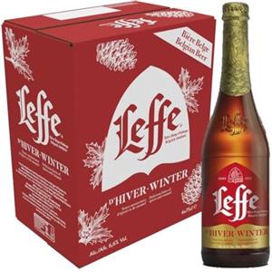 Leffe Winter, Birra Bottiglia - Pacco da 6x75cl