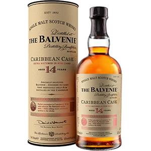 The Balvenie Caribbean Cask Single Malt Scotch Whisky 14 Anni, 70cl