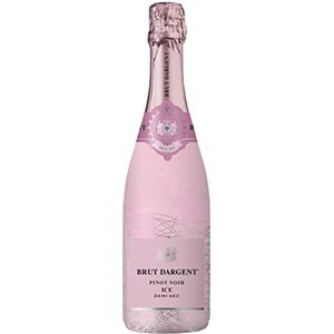 Brut Dargent Ice Rosato - Spumante Pinot Nero rosé - Metodo tradizionale (1 x 0,75 L)