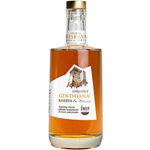 Poiget Distilleria Jmef Dal 1888 Lanciano Genthiana RISERVA Liquore Genziana E Vino Pecorino - Affinata In Rovere Americano - Distilleria Jannamico Dal 1888 Lanciano - 700 ml