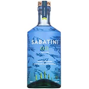 SABATINI GIN Sabatini, Distillato Analcolico 0.0, 700ml, Ideale per Gin Tonic Analcolico, Note Fresche, Citriche e Balsamiche, con Foglie di Olivo, Salvia, Timo, Lavanda, Lemon Verbena, Idea Regalo, 0.0% Vol.