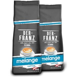 Der-Franz Melange caffè, macinato, 2 x 500 g