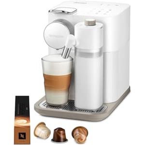 De'Longhi Nespresso Gran Lattissima EN640.W, Macchina per Caffè Automatica, Macchina per Caffè a Capsule, Schiumatura Automatica del Latte, Pressione 19 Bar, Cappuccino, 1400W, Bianco