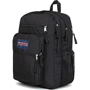 JANSPORT BIG STUDENT Zaino grande, scomparto per laptop 15 inch, Black (Nero)