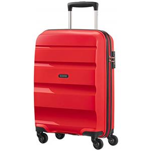 American Tourister Bon Air - Spinner S, bagaglio a mano, 55 cm, 31,5 L, rosso (Magma Red)