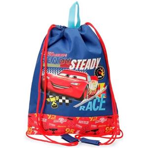 Disney Joumma Cars Lets Race Zaino, Zaino Scuola, Realizzato in Poliestere, Tasche e Scomparti, Spalline larghe e regolabili., rosso, Zaino sacco