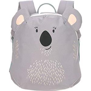 LÄSSIG Tiny Backpack, Zaino Piccolo per Bambini da 2 Anni per la Scuola Materna, con Cinturino, 20 x 9 x 24 cm, 3.5 L, Tiny Friends, Koala, Grigio