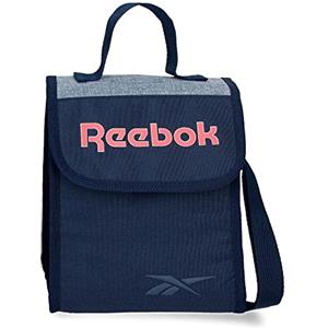 Reebok Lucia Borsa a tracolla per alimenti termica Blu 12x17x2,5 cm Poliestere