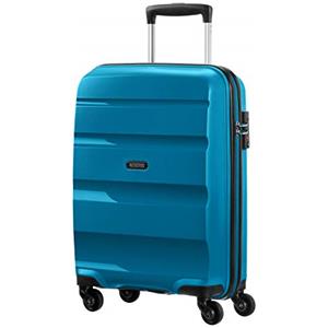 American Tourister Bon Air - Spinner S, bagaglio a mano, 55 cm, 31,5 L, blu (Seaport Blue)