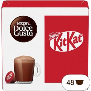 NESCAFÉ DOLCE GUSTO NESCAFÉ DOLCE GUSTO KITKAT Bevanda gusto Cacao e Wafer, 48 Capsule Compatibili Nescafé Dolce Gusto