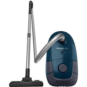 Rowenta RO3126 Power XXL, Aspirapolvere con Sacchetto, Blu Scuro/Grigio