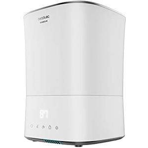 Cecotec Umidificatore Cecotec BreezeCare 3500 Warm Serbatoio 5,5 litri, Umidificazione 400 ml/h, Filtro ceramico, Copertura fino a 35 m2, Autonomia fino a 22h, 3 velocità, Timer