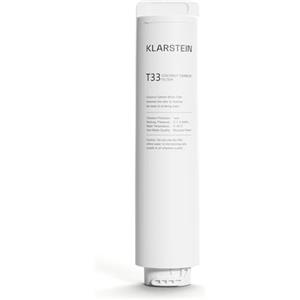 Klarstein Ricambio Depuratore Acqua Domestico, Filtro Acqua Rubinetto Depuratore per Sistema di Filtraggio ad Osmosi Inversa, Compatibile con PuraFina 400/600 GPD, Rimuove Contaminazioni,1 Confezione