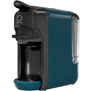 Omnia Macchina da caffè Universale Multi Capsula 2 sistemi inclusi Compatibili Con Nespresso e Con Nescafe Dolce Gusto, con Stand-By automatico e Pompa a 19 bar (Nebula Teal) - L' Emporio del Caffè