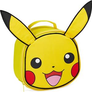 Pokémon Borsa Porta Pranzo Bambini - Pikachu Borsa Termica per Scuola e Viaggi (Giallo)