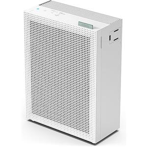 COWAY AIRMEGA 150 Purificatore d'aria - Filtro 99,999%* particelle con filtrazione automatica a 3 livelli, monitor di qualità dell'aria in tempo reale - Rinfresca le stanze fino a 73 m² (bianco)